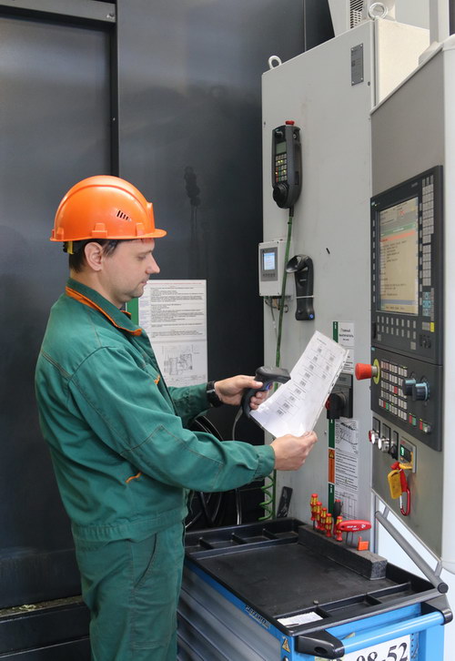 Система мониторинга работы оборудования в действии