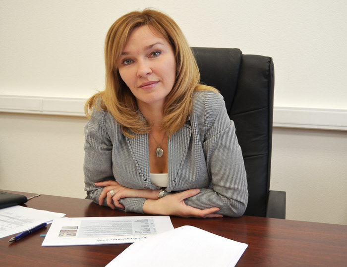 лена Белкина, начальник Управления перспективного и организационного развития